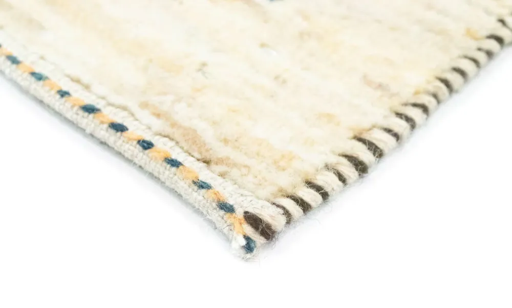 Gabbeh-teppe - persisk - 60 x 40 cm - beige