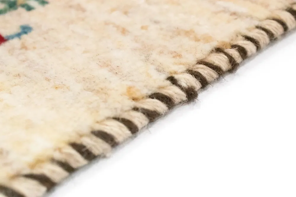 Gabbeh-teppe - persisk - 60 x 40 cm - beige