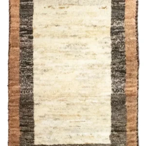 Gabbeh-teppe - persisk - 60 x 40 cm - beige