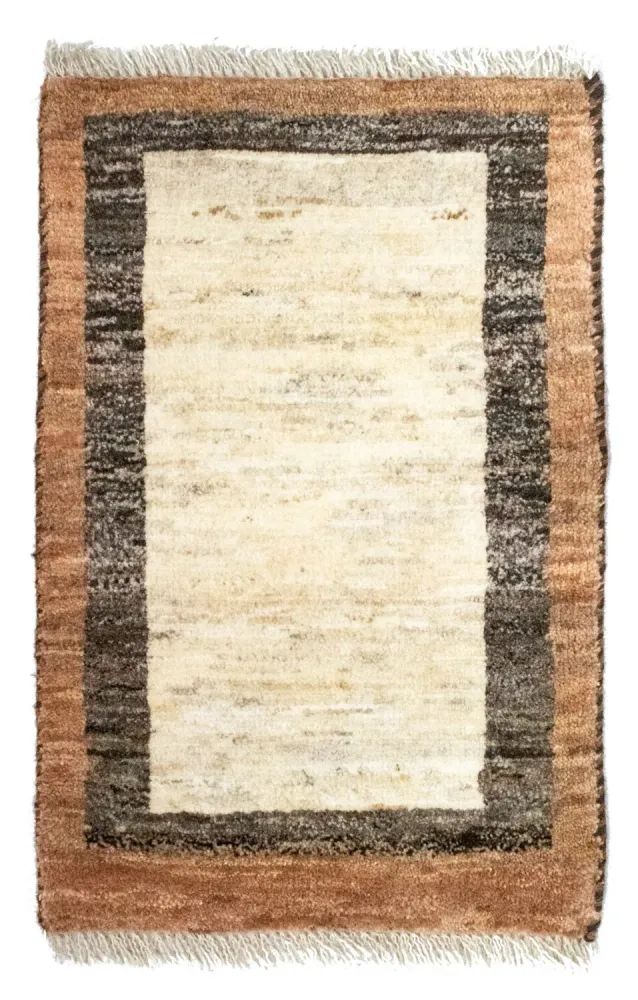 Gabbeh-teppe - persisk - 60 x 40 cm - beige