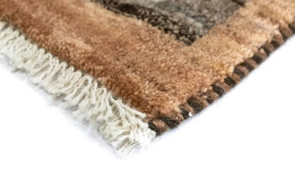 Gabbeh-teppe - persisk - 60 x 40 cm - beige
