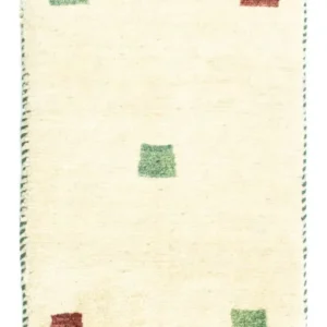Gabbeh-teppe - persisk - 60 x 40 cm - beige