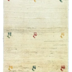 Gabbeh-teppe - persisk - 87 x 57 cm - flerfarget