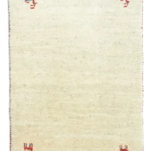 Gabbeh-teppe - persisk - 90 x 60 cm - flerfarget