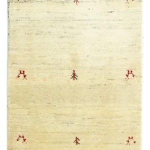 Gabbeh-teppe - persisk - 88 x 59 cm - flerfarget