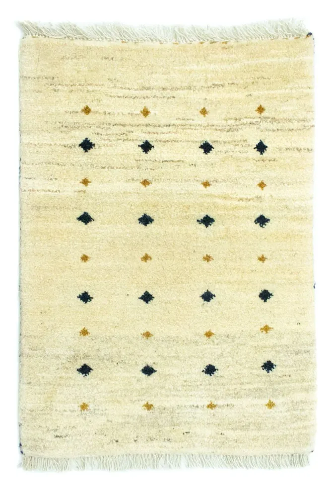 Gabbeh-teppe - persisk - 80 x 57 cm - flerfarget