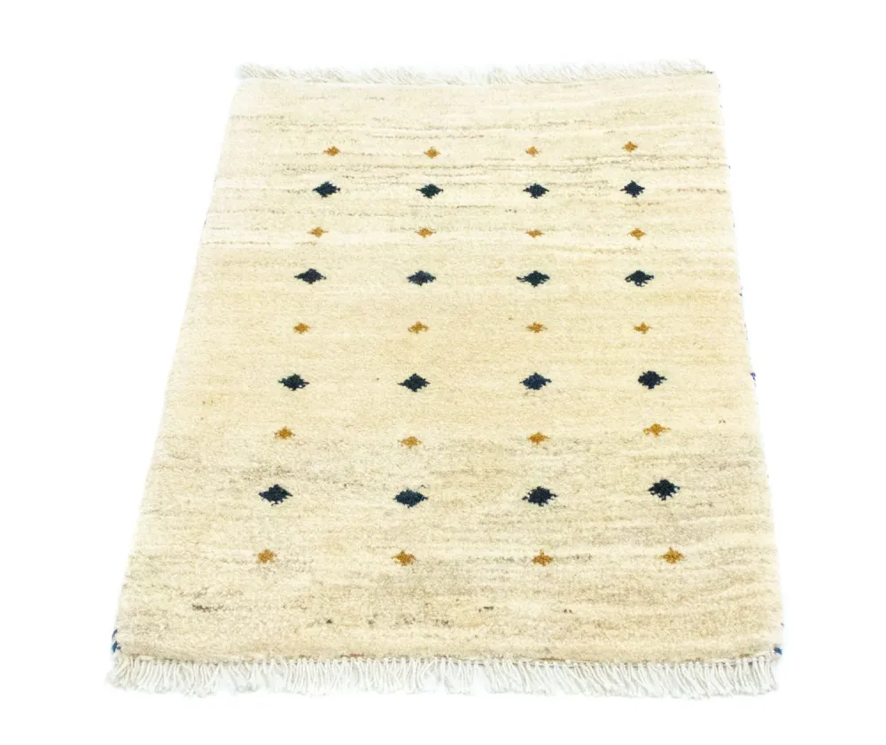 Gabbeh-teppe - persisk - 80 x 57 cm - flerfarget