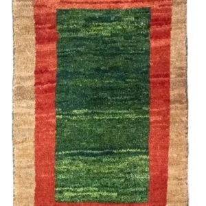 Gabbeh-teppe - persisk - 60 x 40 cm - flerfarget