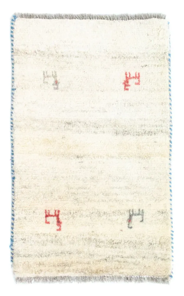 Gabbeh-teppe - persisk - 60 x 40 cm - flerfarget