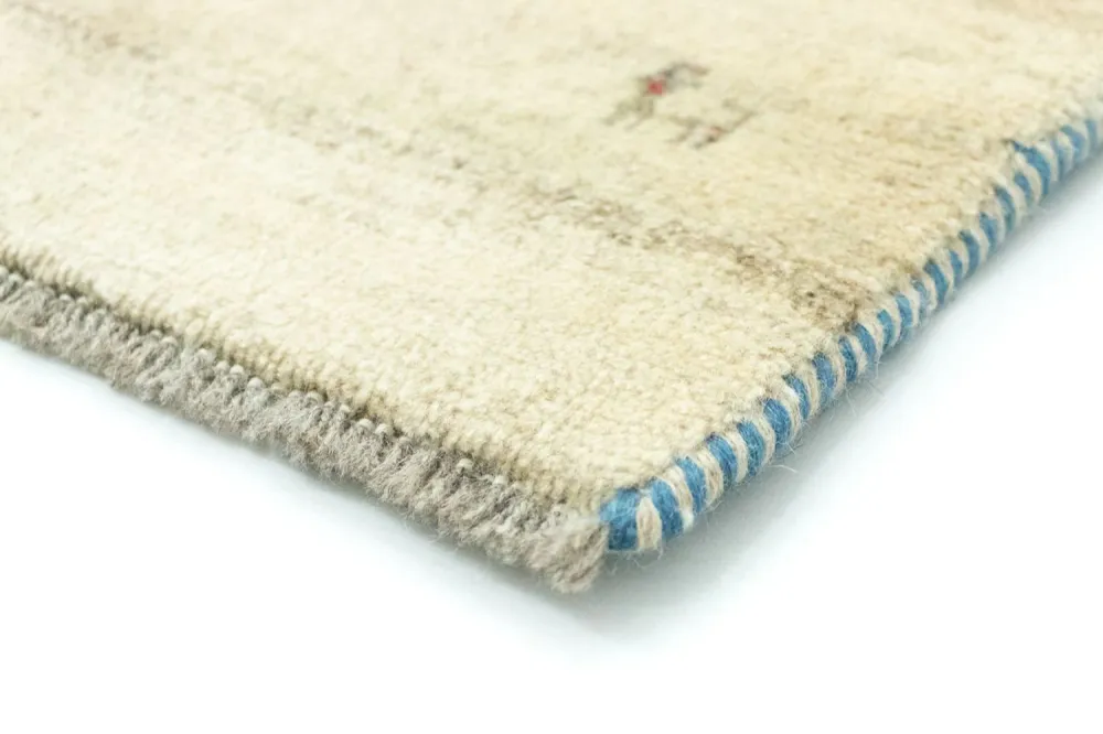 Gabbeh-teppe - persisk - 60 x 40 cm - flerfarget