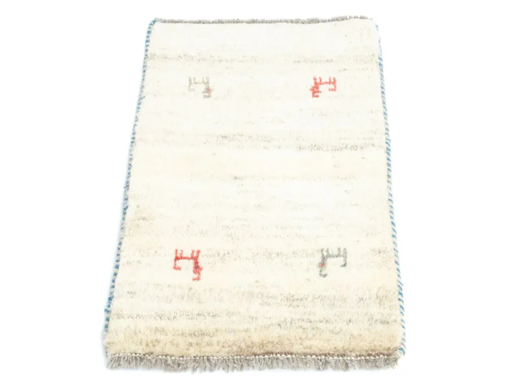 Gabbeh-teppe - persisk - 60 x 40 cm - flerfarget