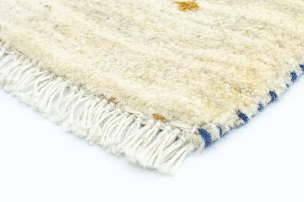 Gabbeh-teppe - persisk - 80 x 57 cm - flerfarget