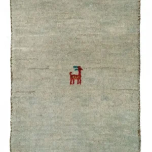 Gabbeh-teppe - persisk - 60 x 40 cm - flerfarget