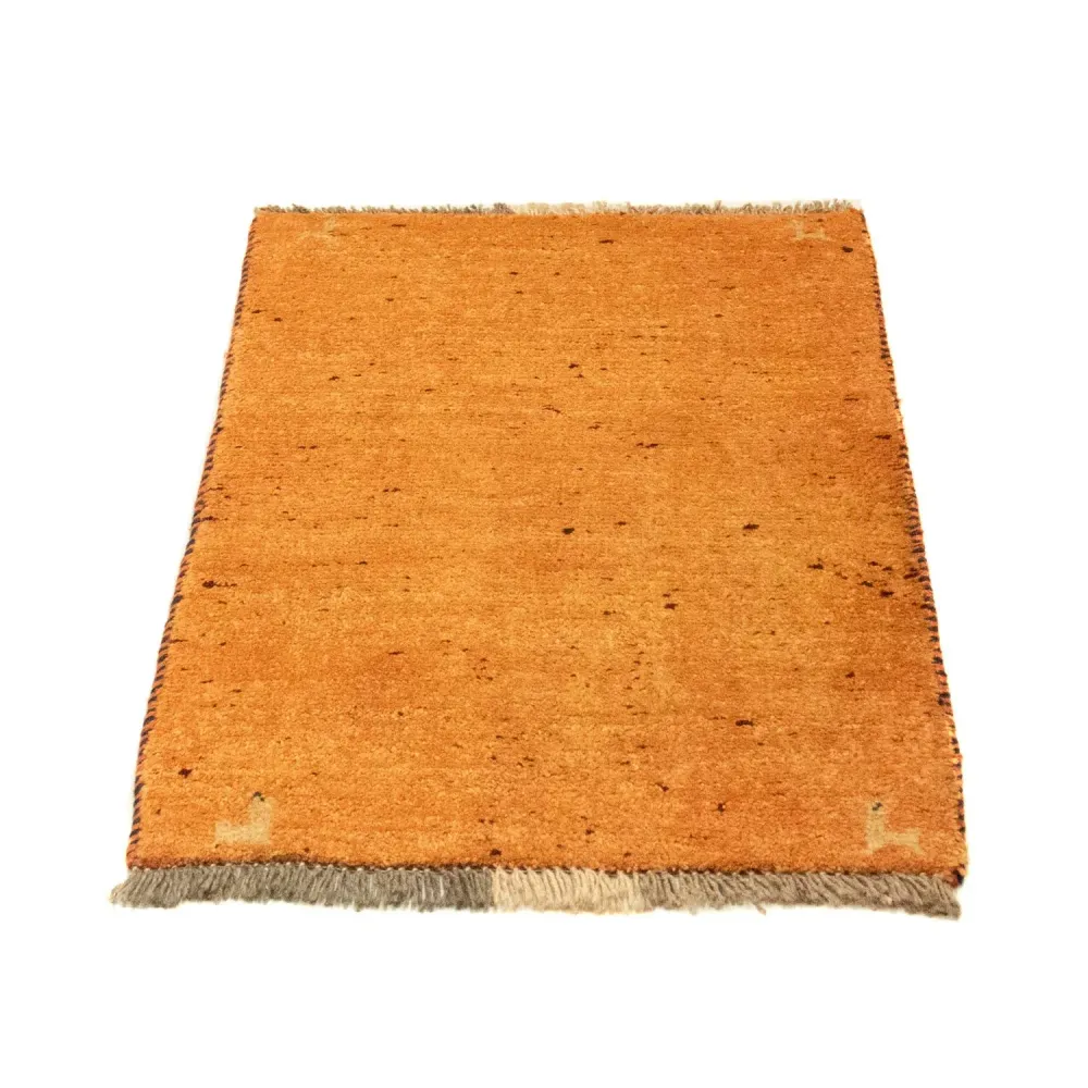 Gabbeh-teppe - persisk - 86 x 58 cm - gull