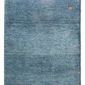 Gabbeh-teppe - persisk - 85 x 61 cm - havblå