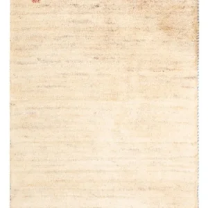 Gabbeh-teppe - persisk - 86 x 60 cm - lys beige