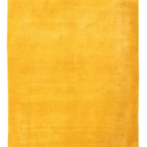 Gabbeh-teppe - persisk square - 208 x 178 cm - gull