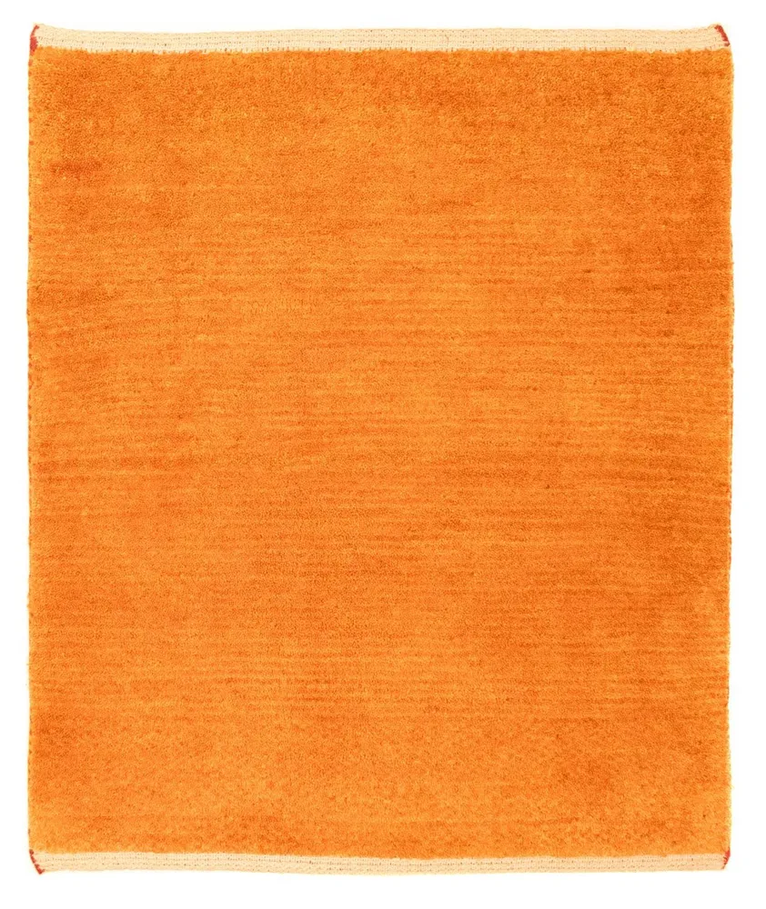 Gabbeh-teppe - persisk square - 94 x 80 cm - gull