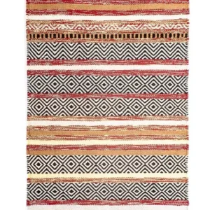 Kelim teppe - Trendy - 120 x 58 cm - flerfarget