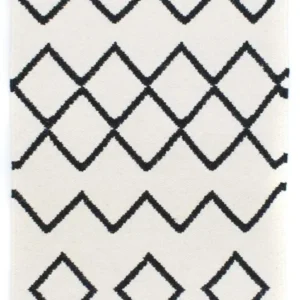 Kelim teppe - Trendy - 132 x 63 cm - beige