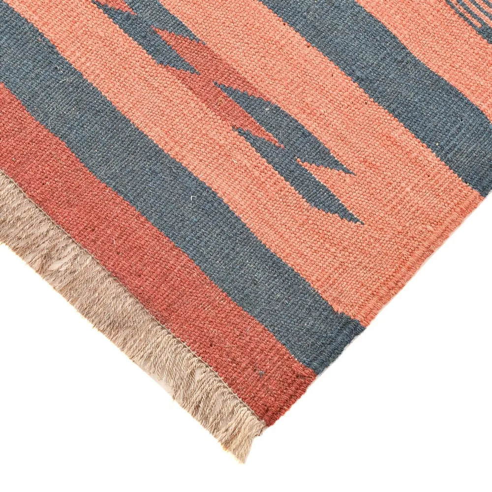 Kelim teppe - Trendy - 137 x 98 cm - flerfarget