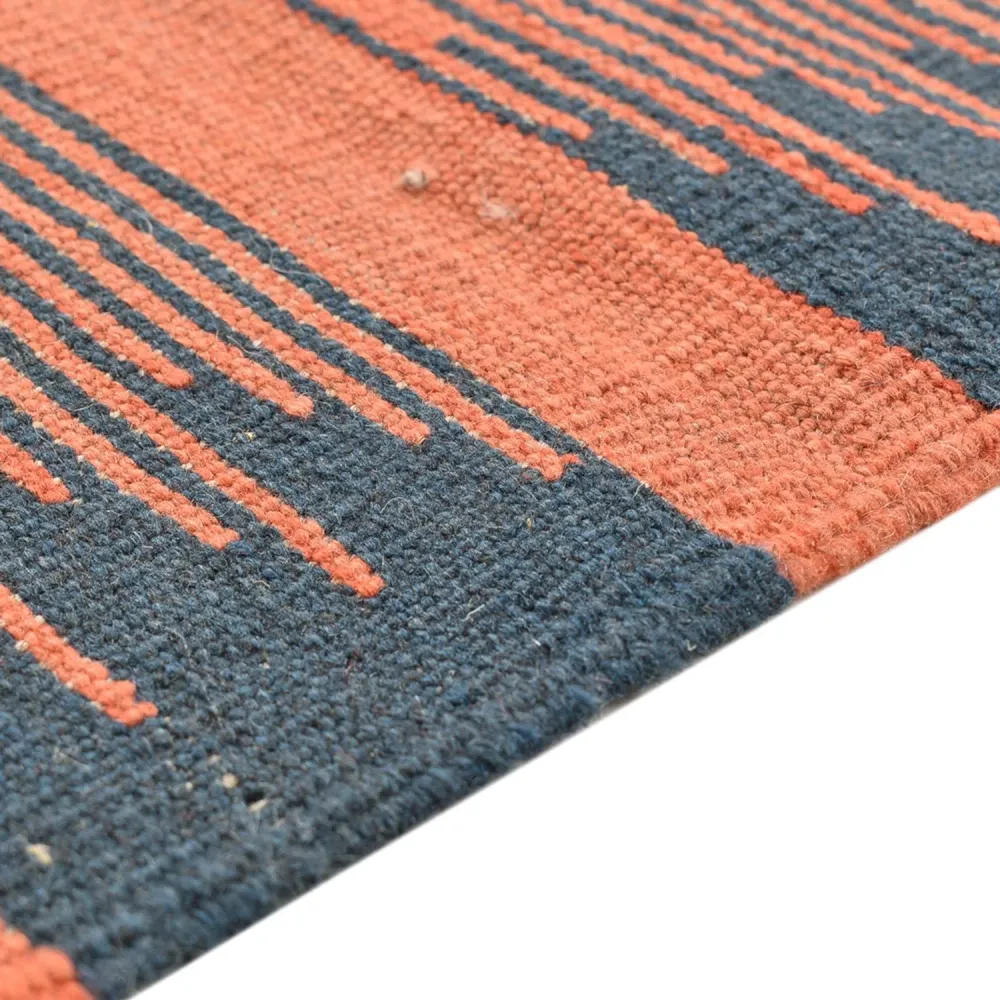 Kelim teppe - Trendy - 137 x 98 cm - flerfarget