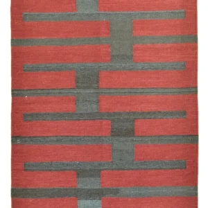 Kelim teppe - Trendy - 148 x 104 cm - flerfarget