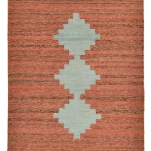 Kelim teppe - Trendy - 148 x 115 cm - flerfarget