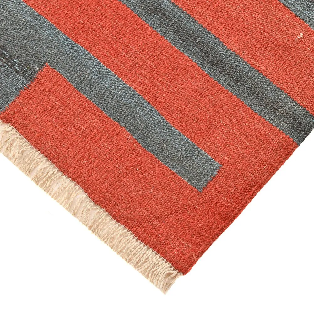 Kelim teppe - Trendy - 162 x 108 cm - flerfarget