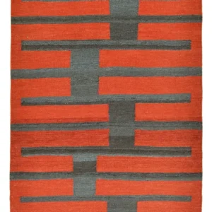 Kelim teppe - Trendy - 162 x 108 cm - flerfarget