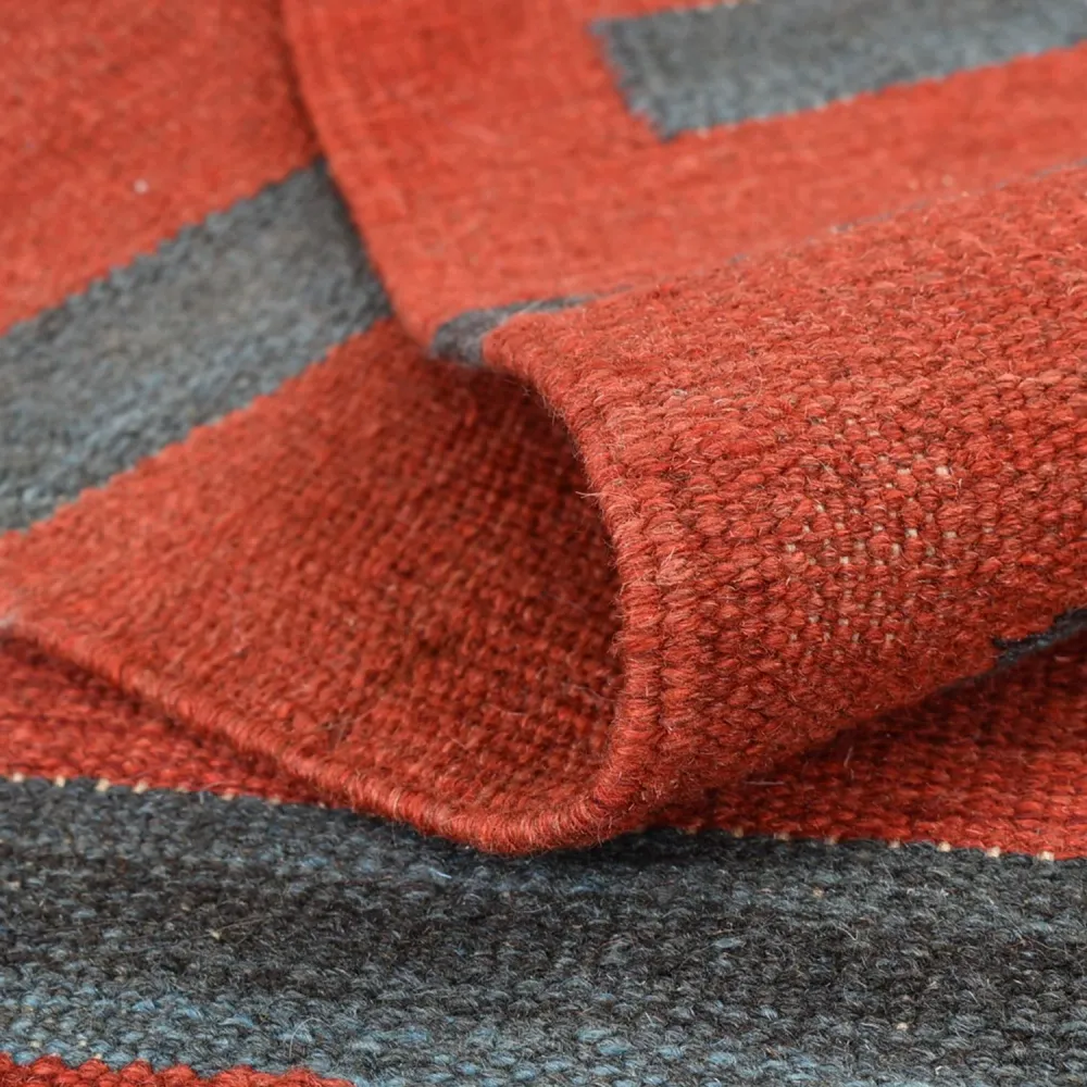 Kelim teppe - Trendy - 162 x 108 cm - flerfarget