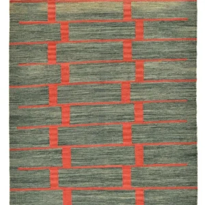 Kelim teppe - Trendy - 171 x 122 cm - flerfarget