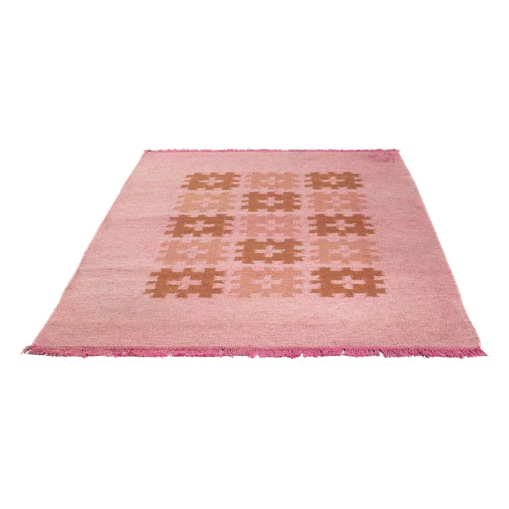 Kelim teppe - Trendy - 179 x 117 cm - rosa