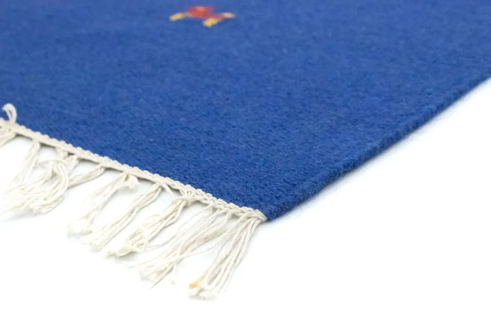 Kelim teppe - Trendy - 180 x 120 cm - blå