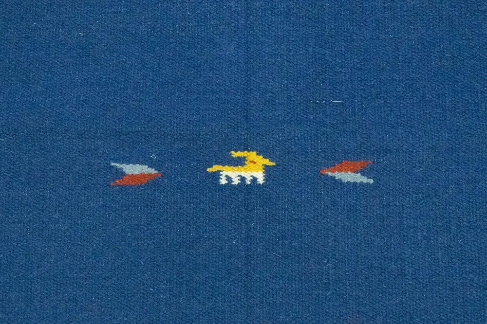 Kelim teppe - Trendy - 180 x 120 cm - blå