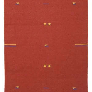 Kelim teppe - Trendy - 180 x 120 cm - rød