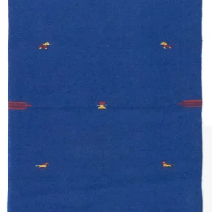 Kelim teppe - Trendy - 180 x 120 cm - blå