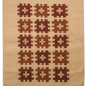 Kelim teppe - Trendy - 180 x 120 cm - rød