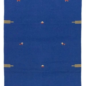 Kelim teppe - Trendy - 180 x 120 cm - blå