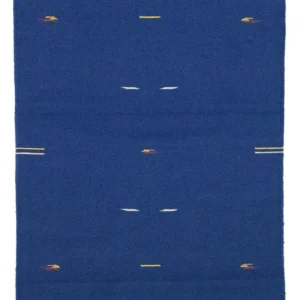 Kelim teppe - Trendy - 180 x 120 cm - blå