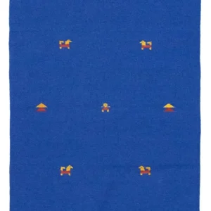 Kelim teppe - Trendy - 180 x 120 cm - blå