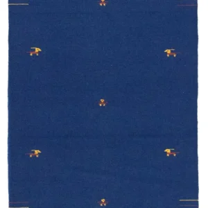 Kelim teppe - Trendy - 180 x 120 cm - blå