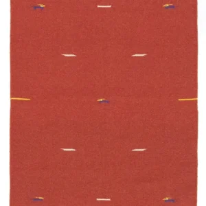 Kelim teppe - Trendy - 180 x 120 cm - rød