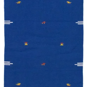 Kelim teppe - Trendy - 180 x 120 cm - blå