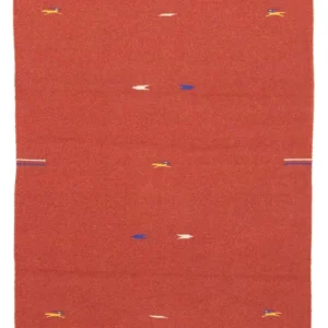 Kelim teppe - Trendy - 180 x 120 cm - rød