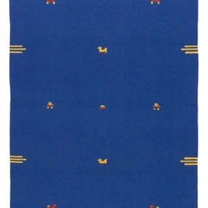 Kelim teppe - Trendy - 180 x 120 cm - blå