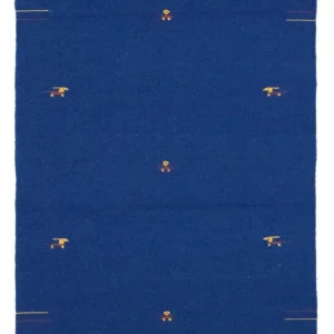 Kelim teppe - Trendy - 180 x 120 cm - blå