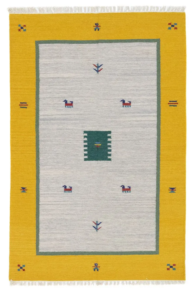 Kelim teppe - Trendy - 180 x 120 cm - beige