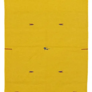 Kelim teppe - Trendy - 180 x 120 cm - gul
