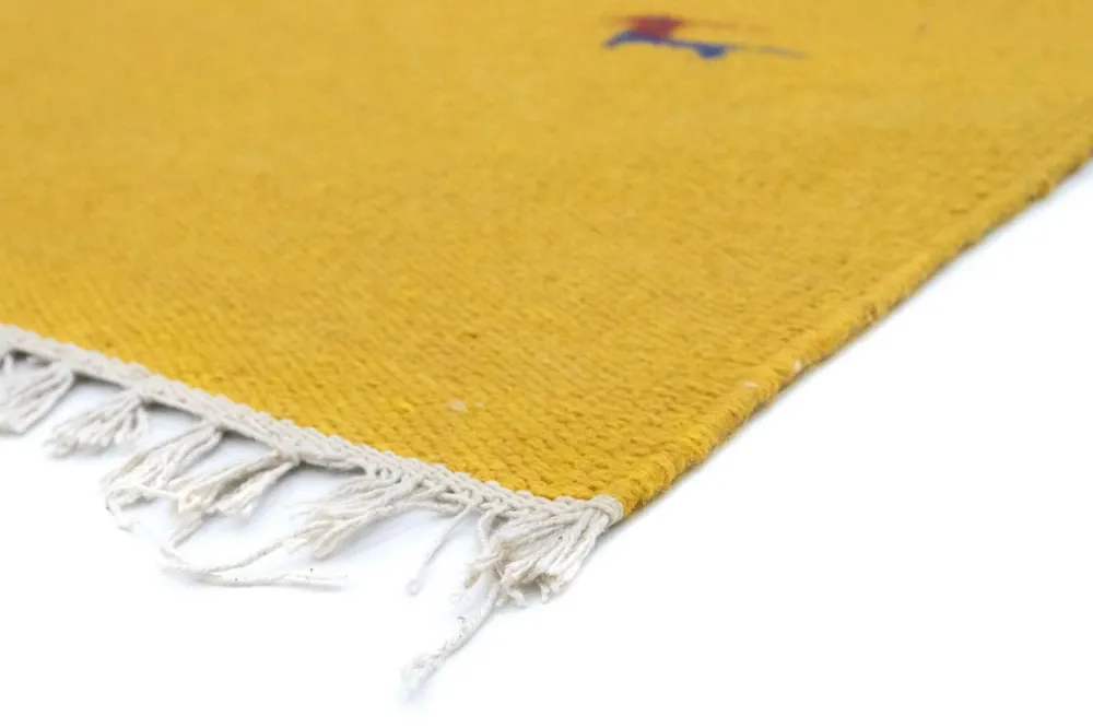 Kelim teppe - Trendy - 180 x 120 cm - gul